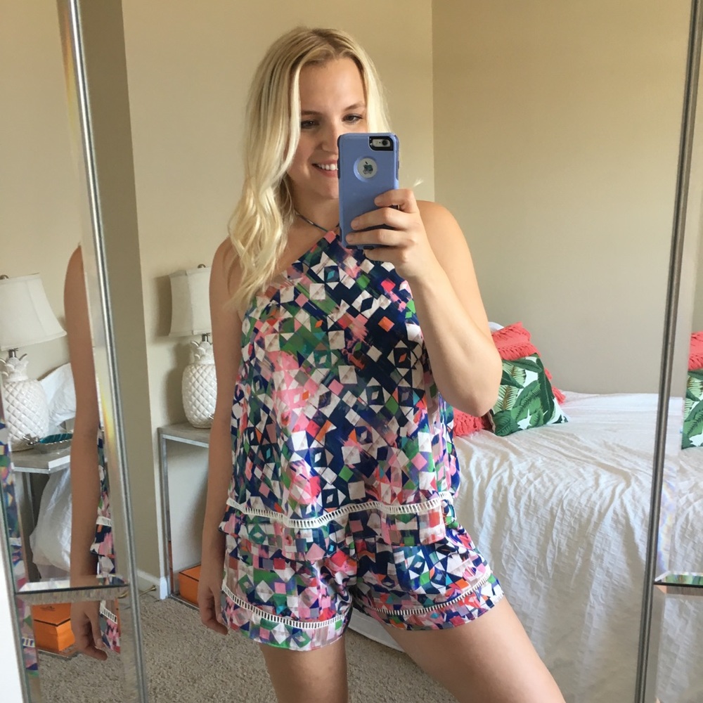 Halter Top Romper